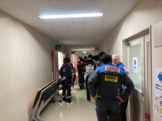 活動拠点本部へ参集